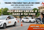 Học bằng lái xe ô tô hạng B tại C500 Học viện An ninh Nhân dân