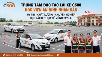 Trung tâm đào tạo lái xe C500 ở đâu? Địa chỉ nhận hồ sơ