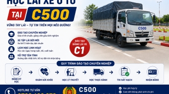 Những lưu ý khi học lái xe tải hạng C1 chuẩn và hiệu quả